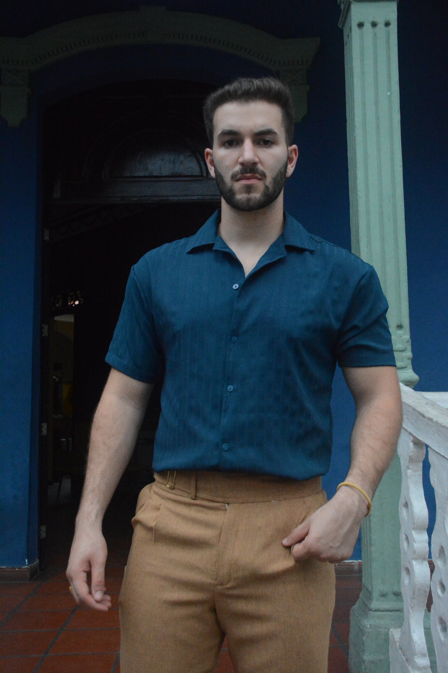 Camisa Alba – Navy