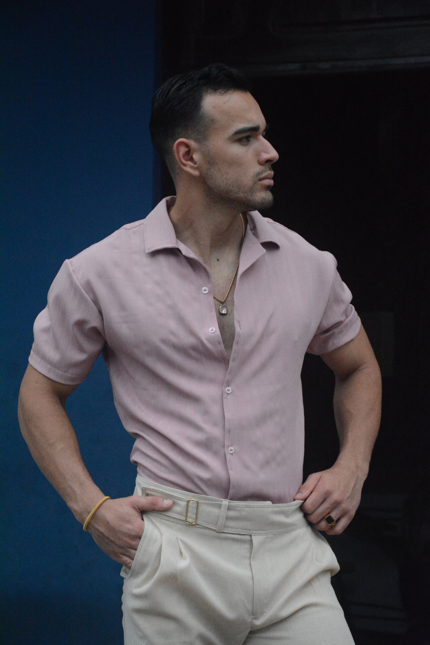 Camisa Alba – Old Rose