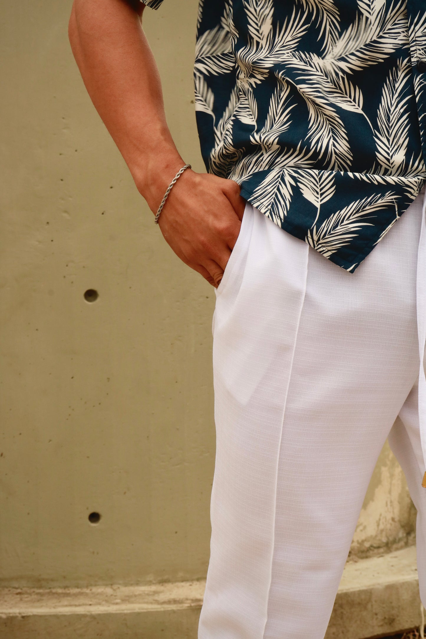 Pantalon Riviera Blanco – Lino Italiano