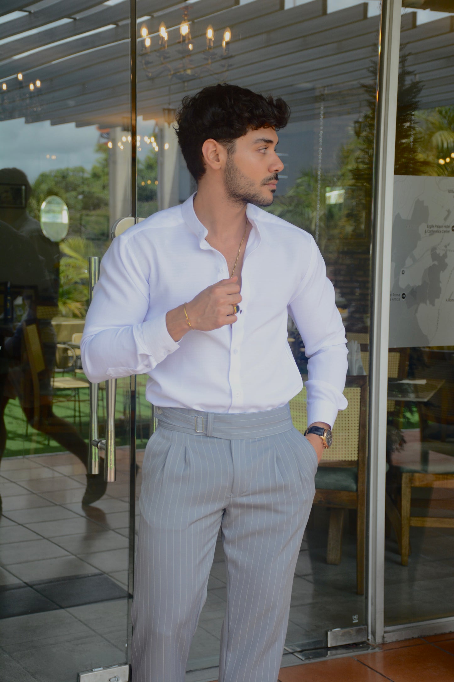 Pantalon Grigio Imperiale Classic Uomo