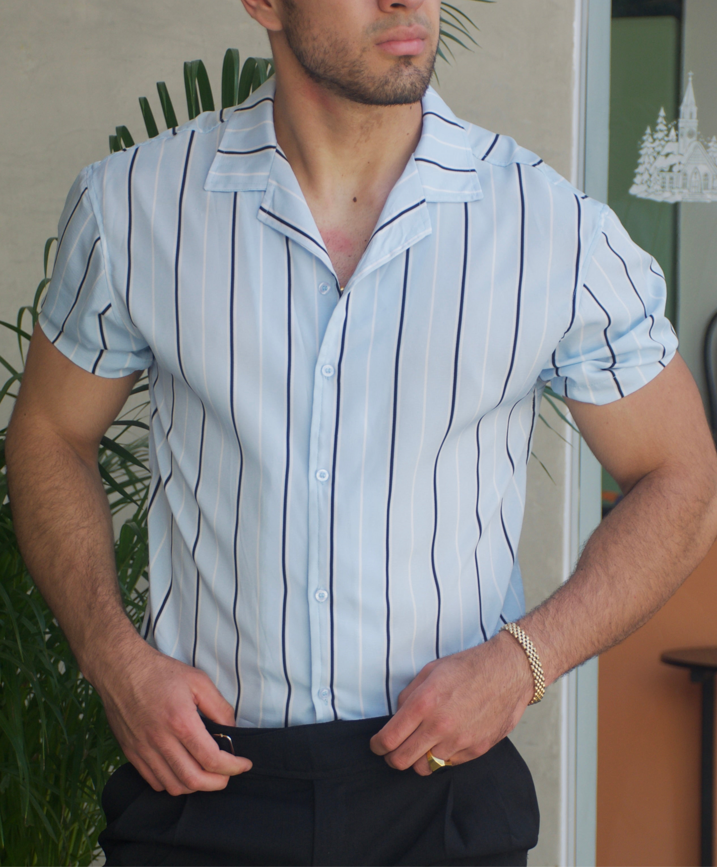 Camisa Sky Stripes | Sprezzatura