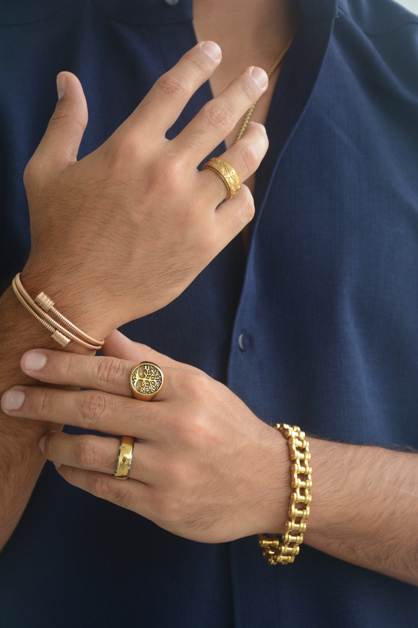 Brazalete Uomo Gears Luxury