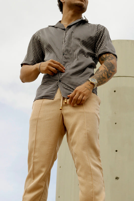 Pantalon Riviera Crema – Lino Italiano