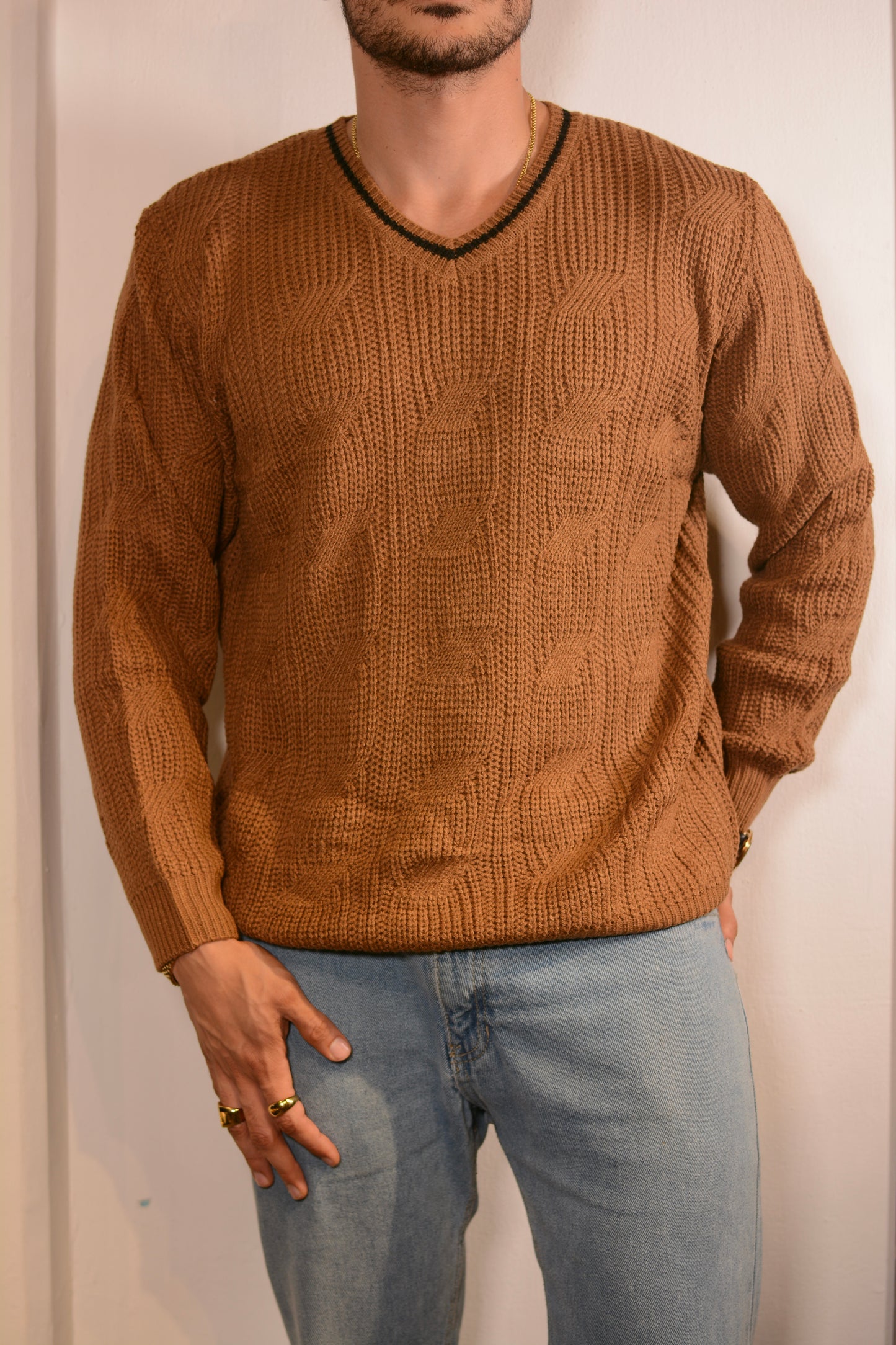 Polo Terracota Britanico | Tejido Ingles V