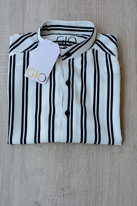 Camisa Black Stripes