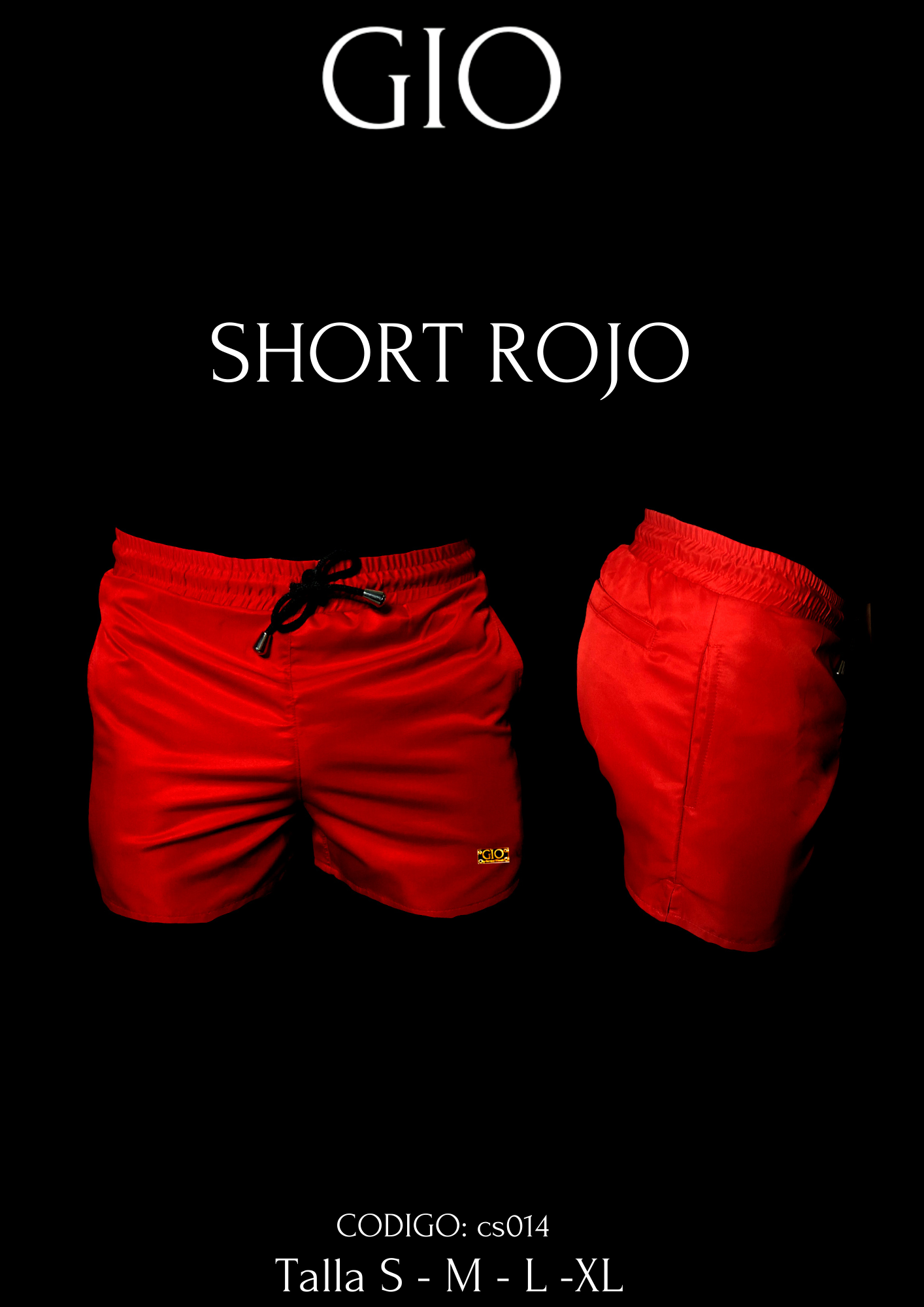 Short Rojo