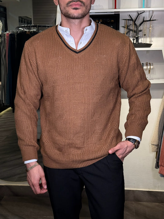 Polo Terracota Britanico | Tejido Ingles V