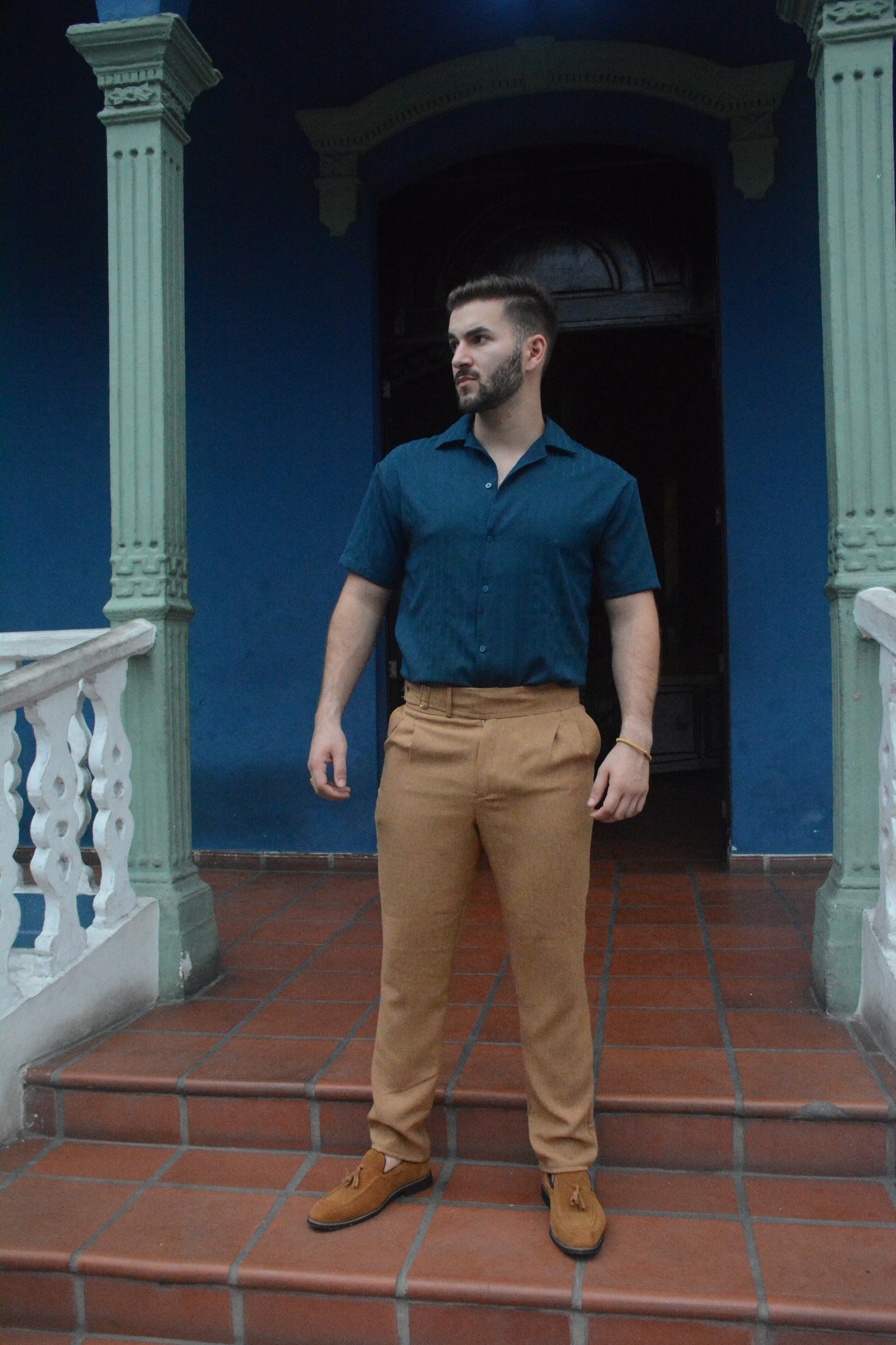 Camisa Alba – Navy