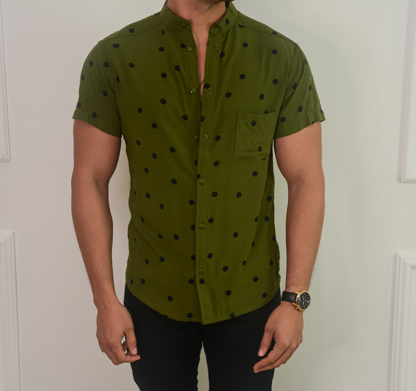 Camisa Green Small Blackheads