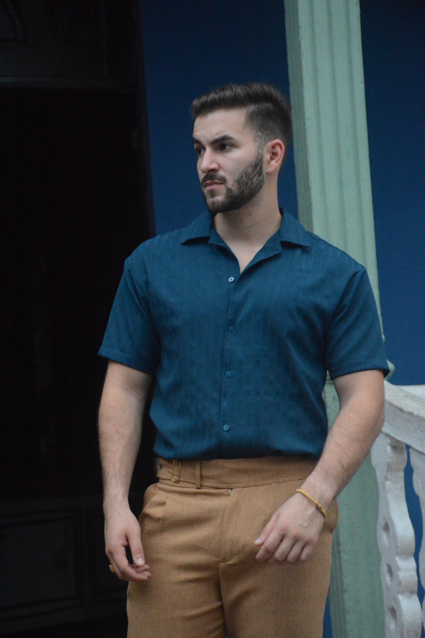 Camisa Alba – Navy