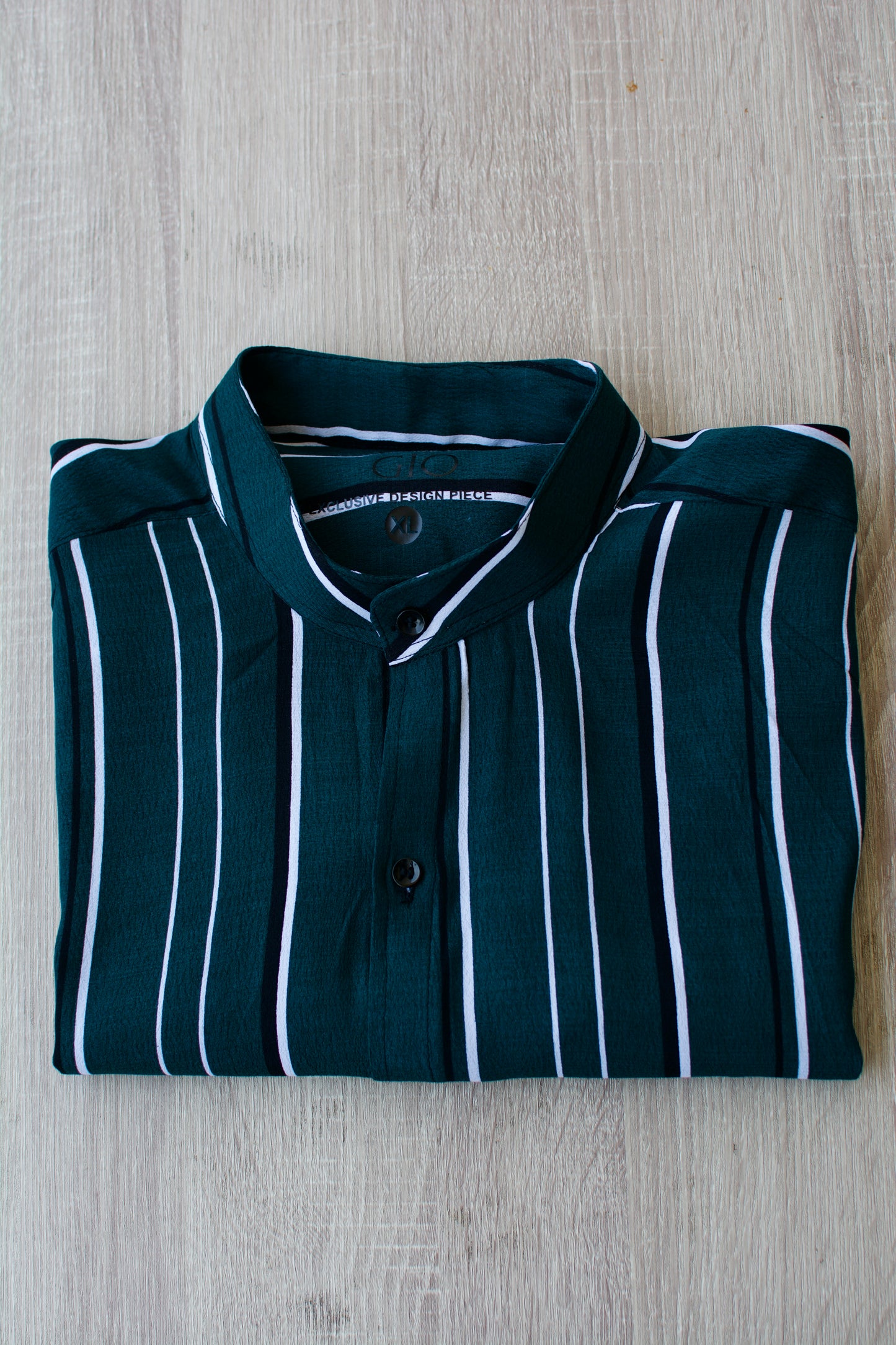 Camisa Green Stripes M/L