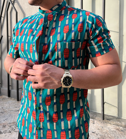 Camisa Green Pineapple