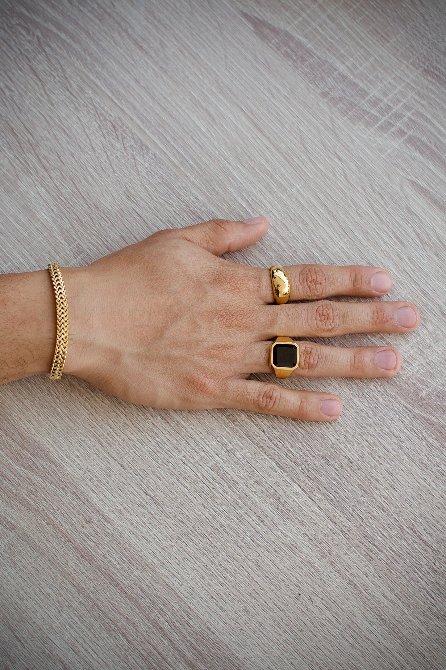 Anillo Black Stone | Colección GIO ACCESSORIES