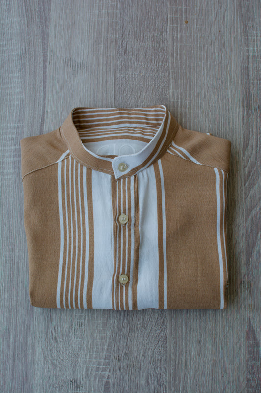 Camisa Brown Stripes