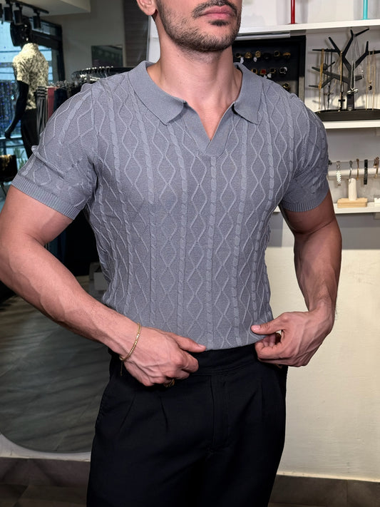 Polo Argento Diamante – Grey