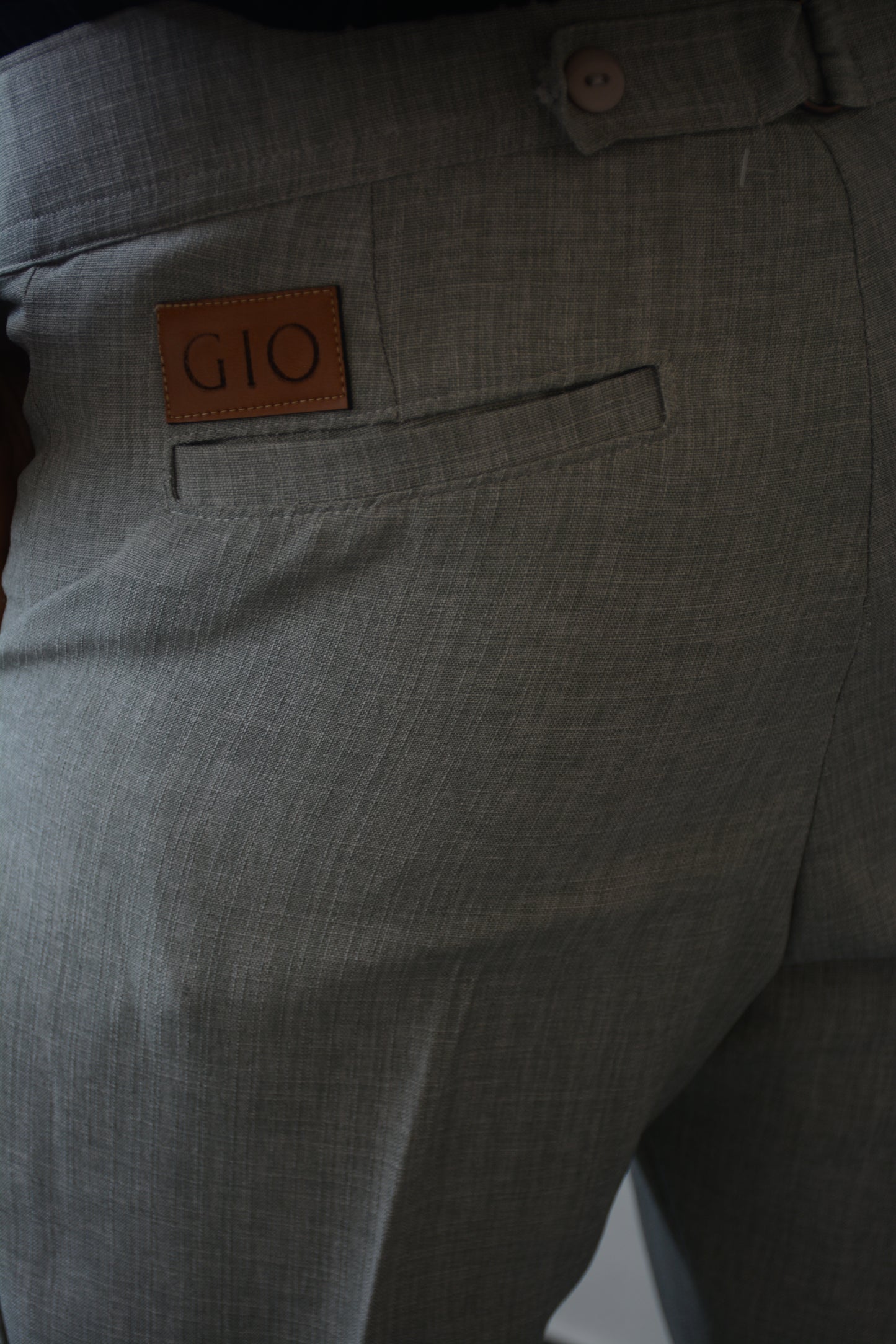 Pantalon Gris Lino edición Exclusive