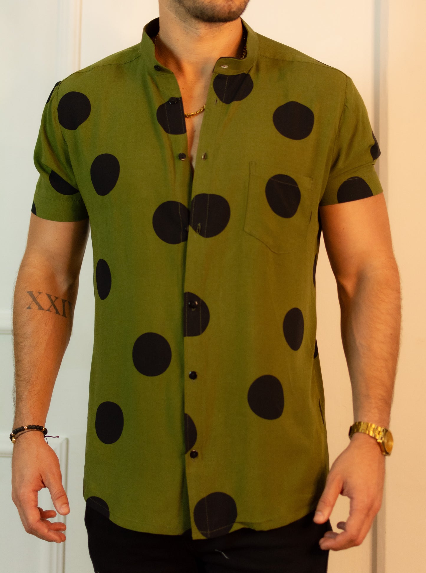 Camisa Verde | The point Black