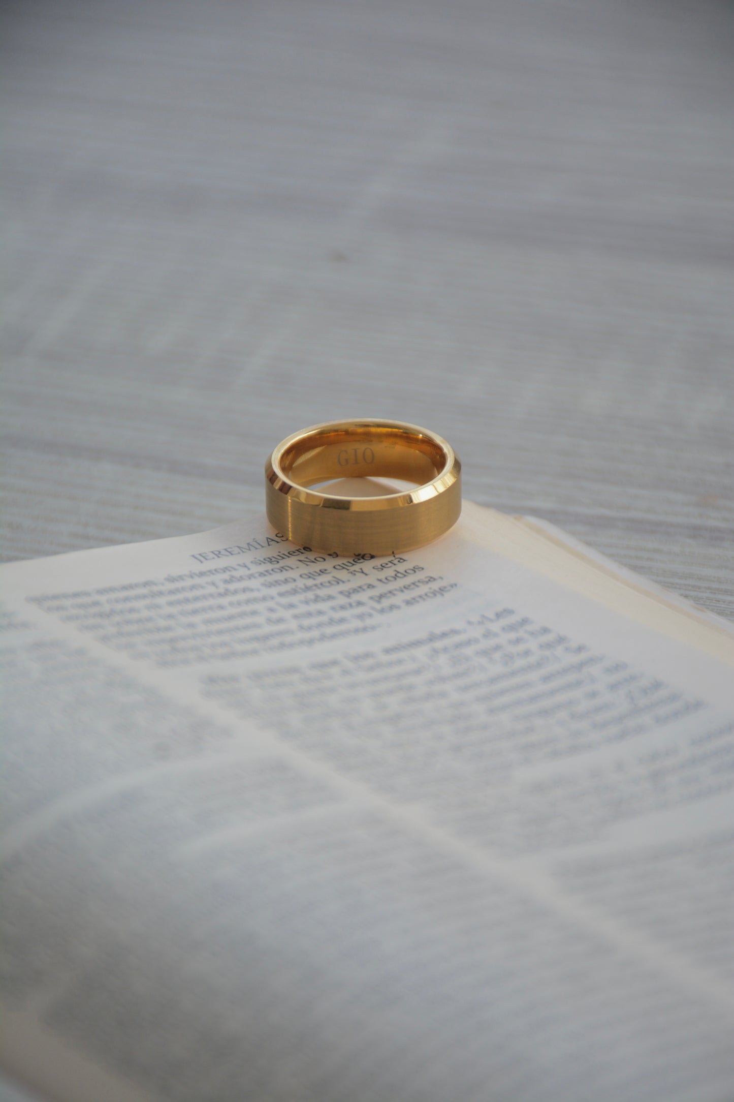 Anillo Gold Roll