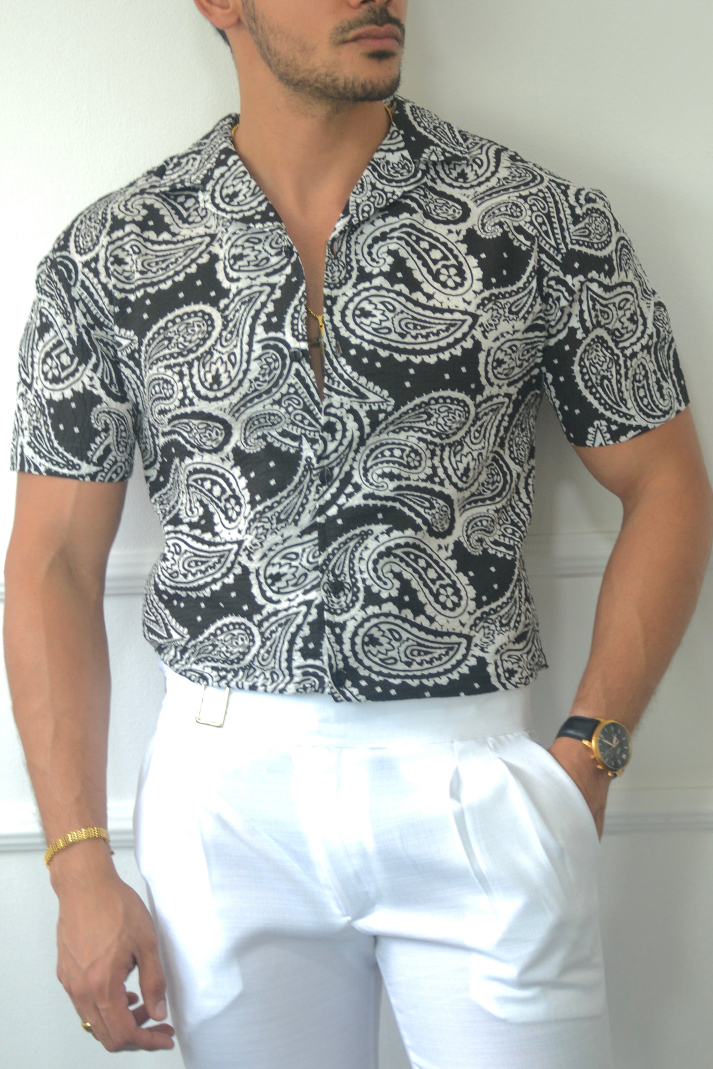 Camisa Black Bacter | Sprezzatura