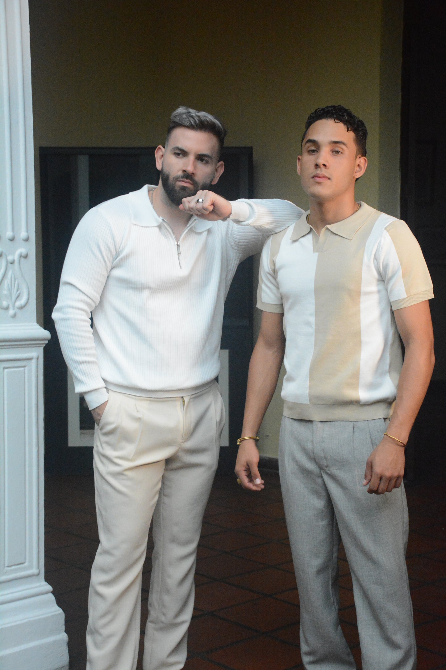 Polo Duo Imperiale – Creme & White