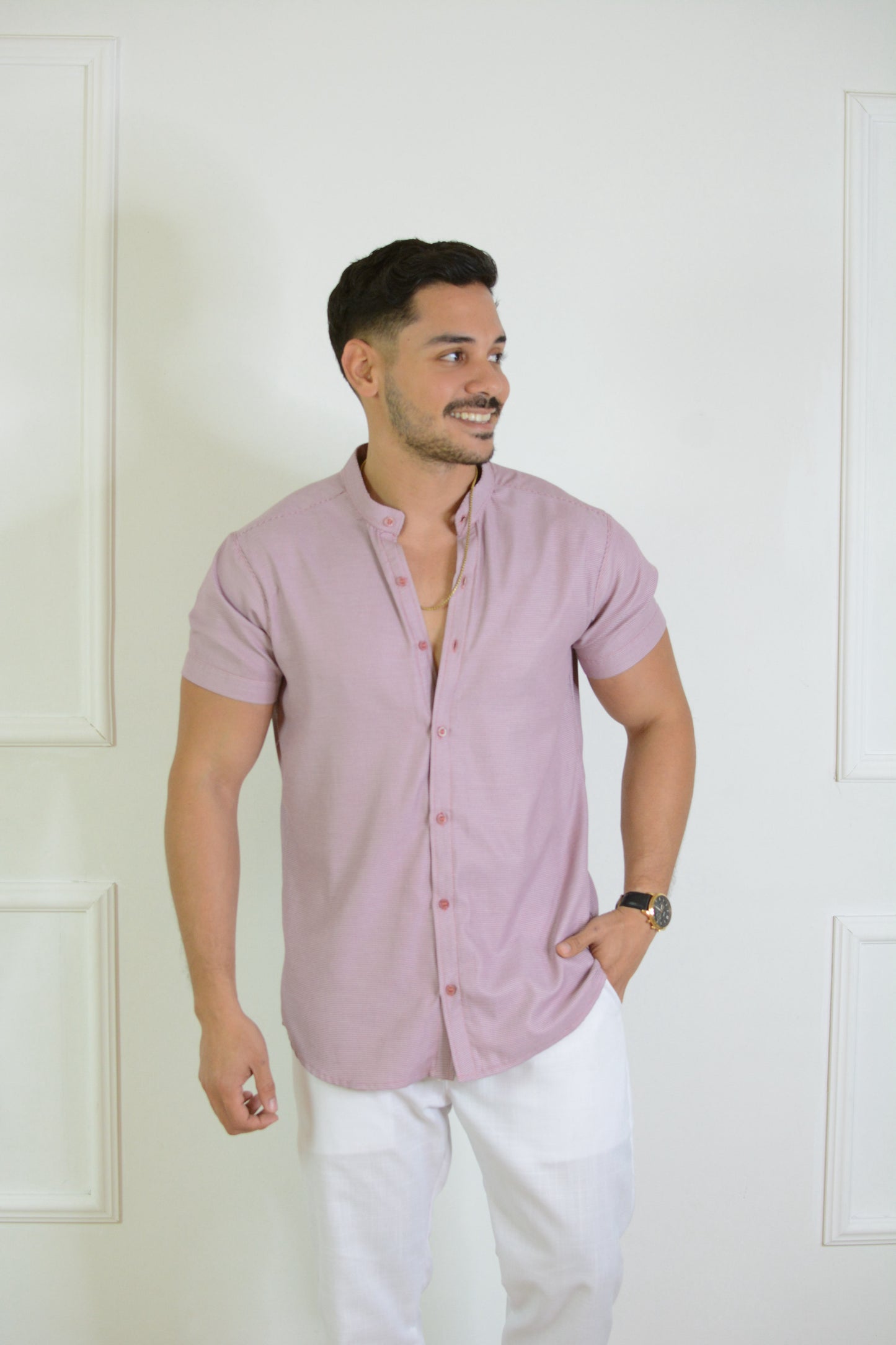 Camisa Purple Gentleman