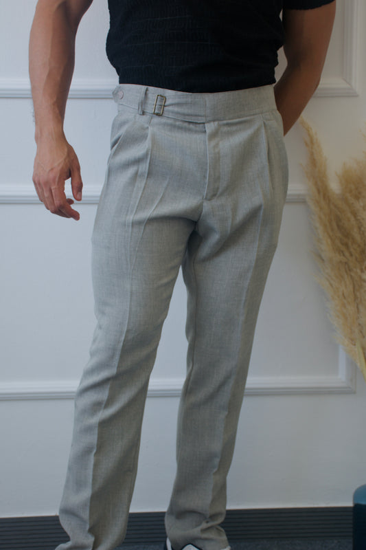 Pantalon Gris Lino edición Exclusive