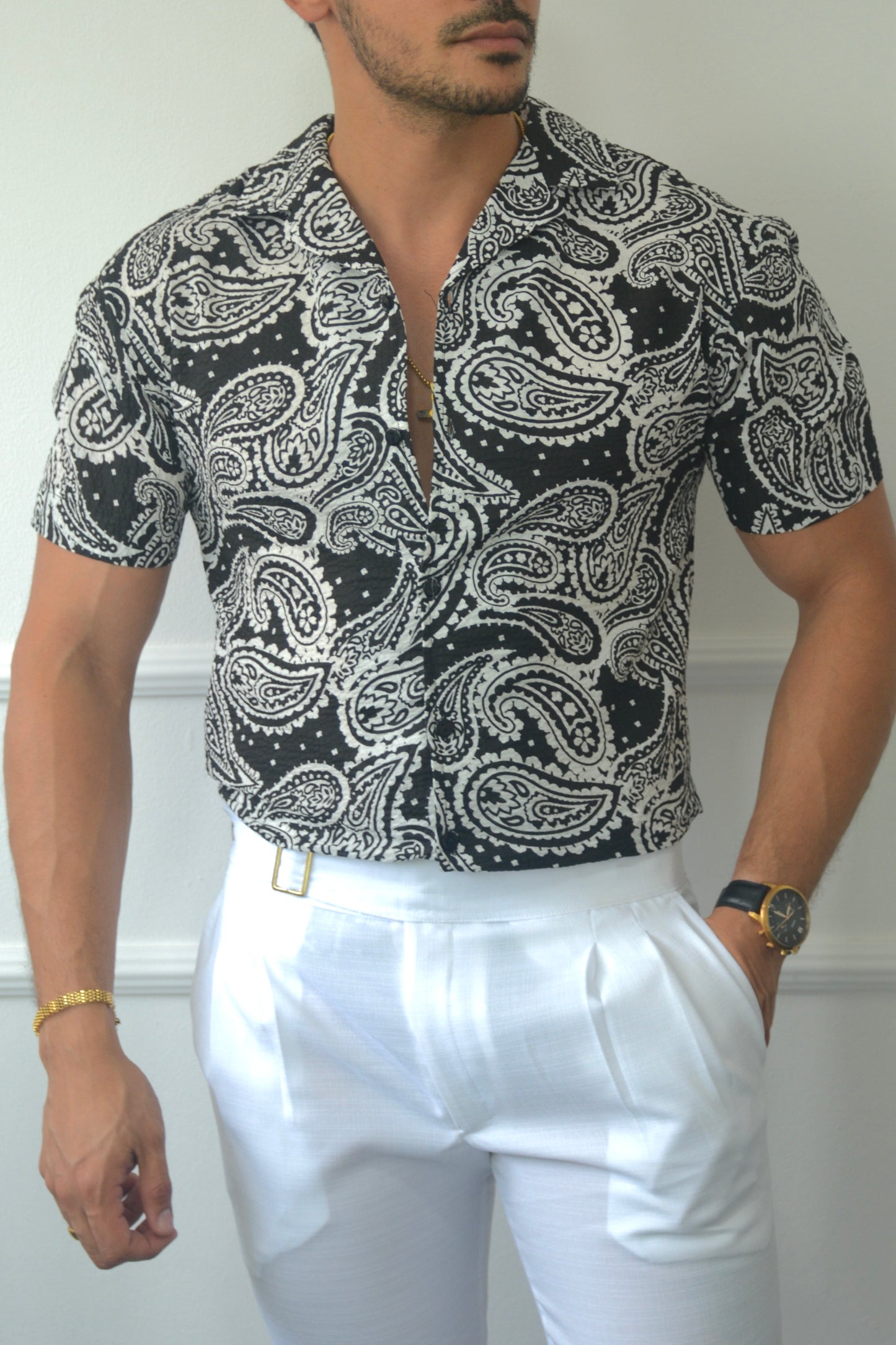 Camisa Black Bacter | Sprezzatura