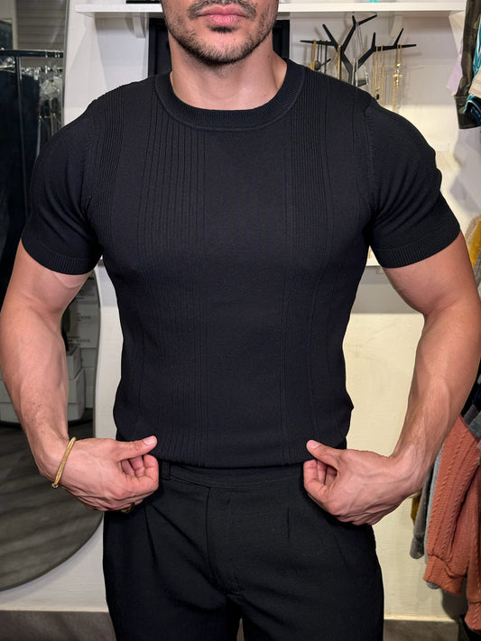 Polo Black Sculpt Uomo