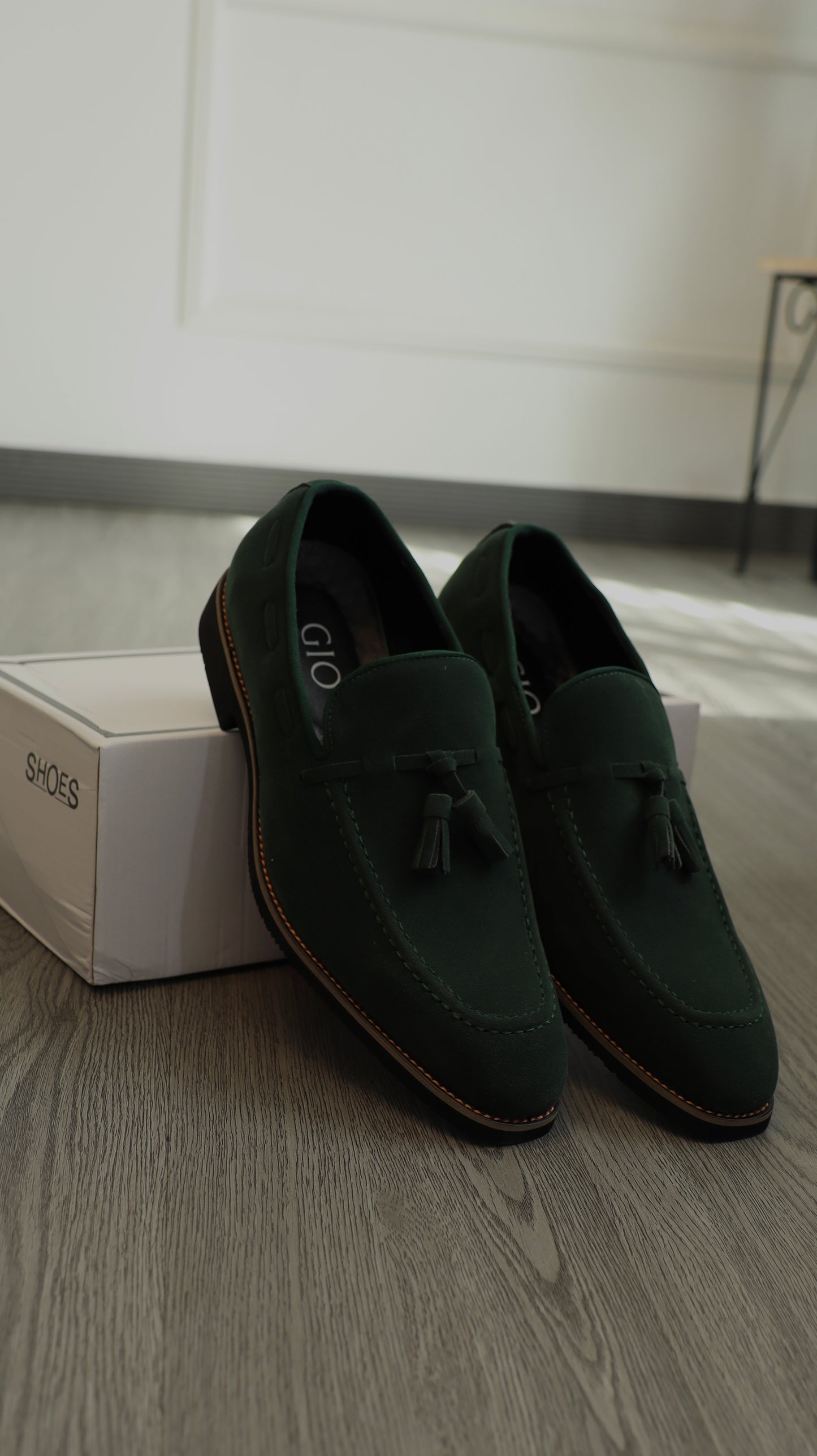 Zapatos Emerald Regent Tassel Loafer (Verde Esmeralda)