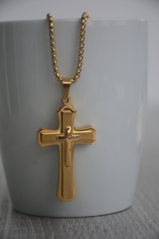 Cadena Crucifix Resurrecition