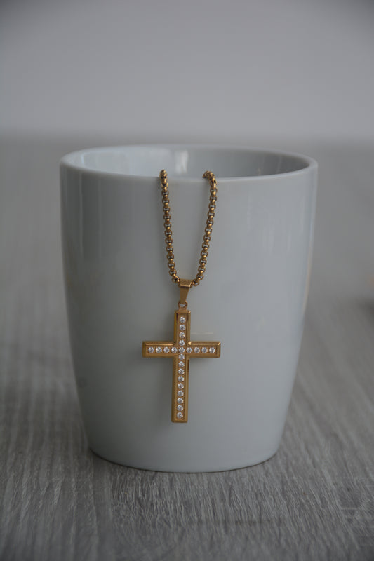 Cadena Crucifix Diamond