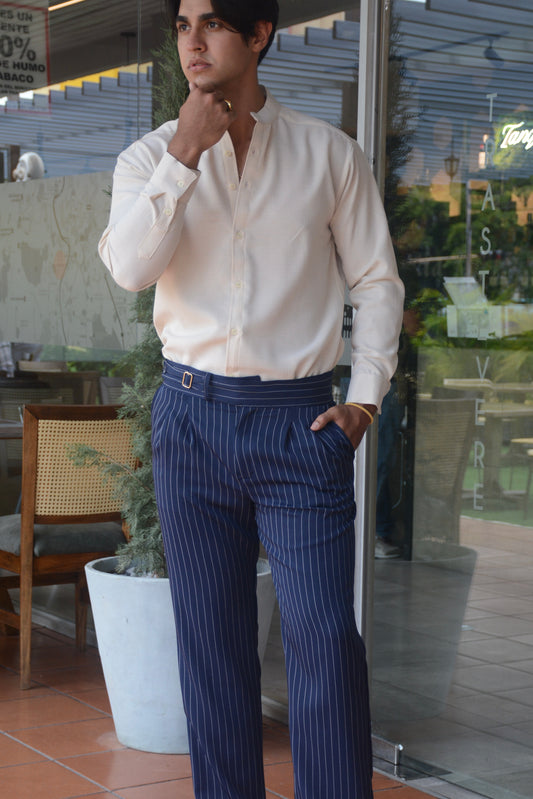 Pantalon Navy Stripes Classic Uomo