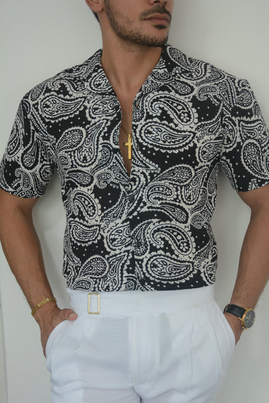 Camisa Black Bacter | Sprezzatura