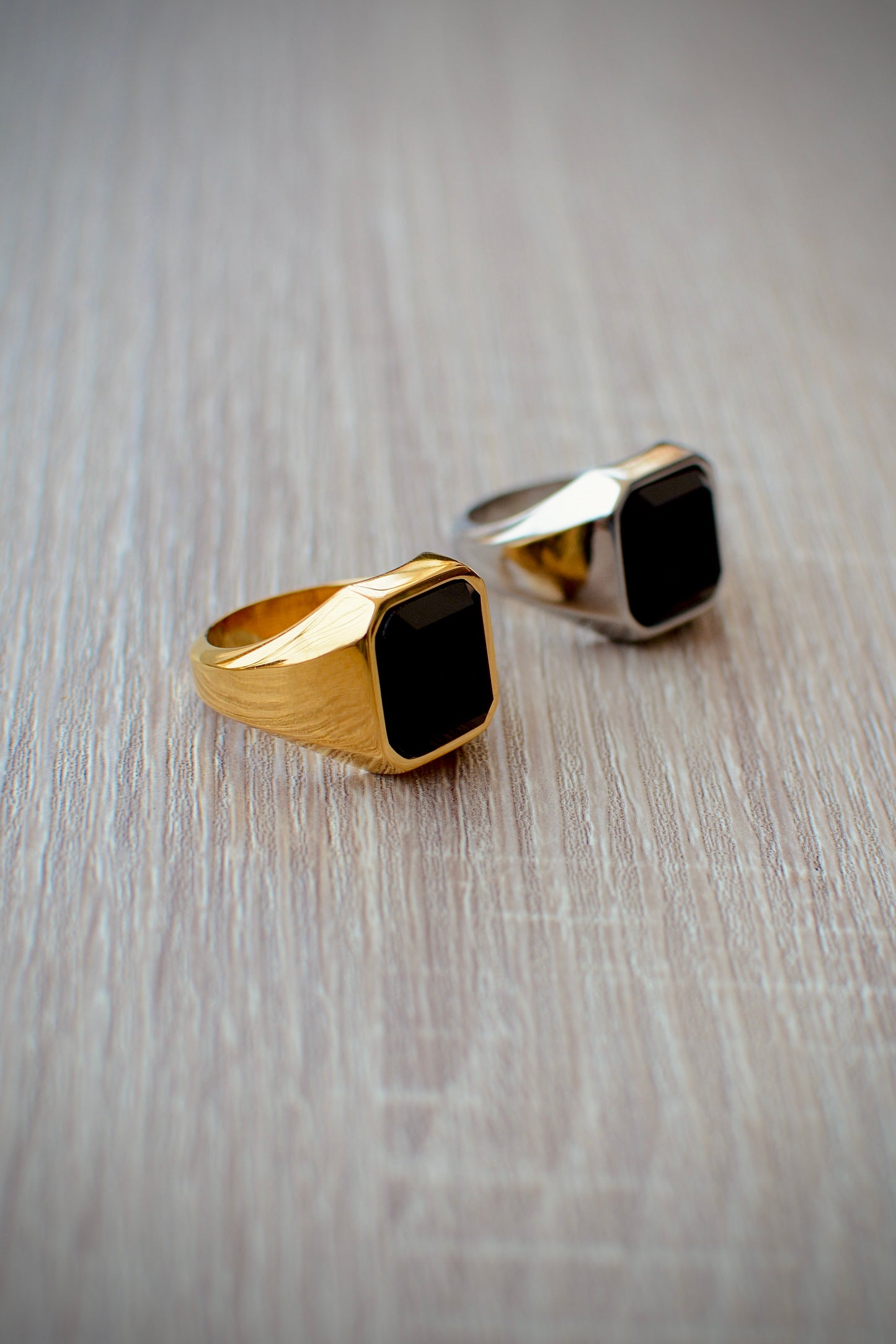 Anillo Black Stone | Colección GIO ACCESSORIES