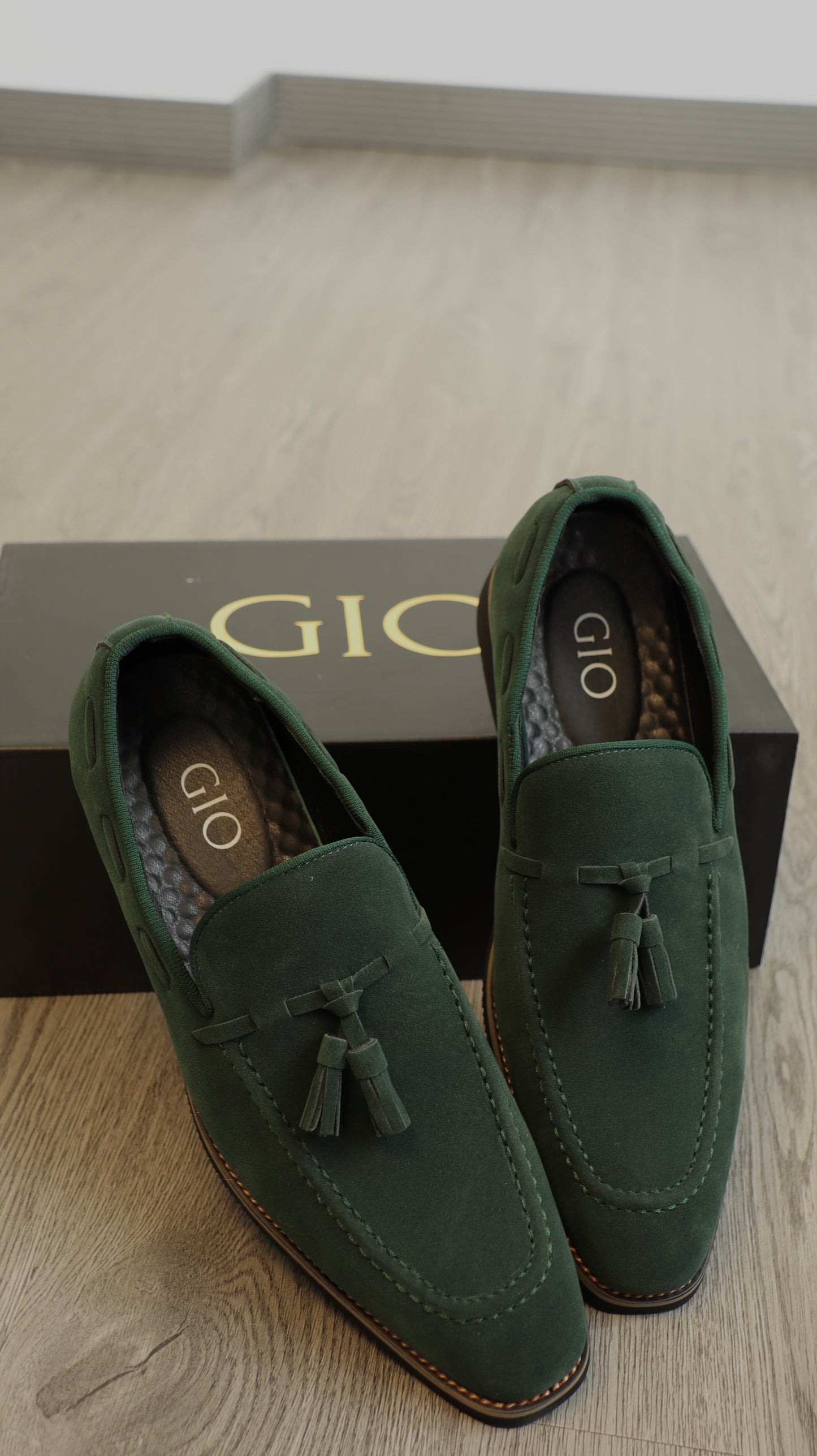 Zapatos Emerald Regent Tassel Loafer (Verde Esmeralda)