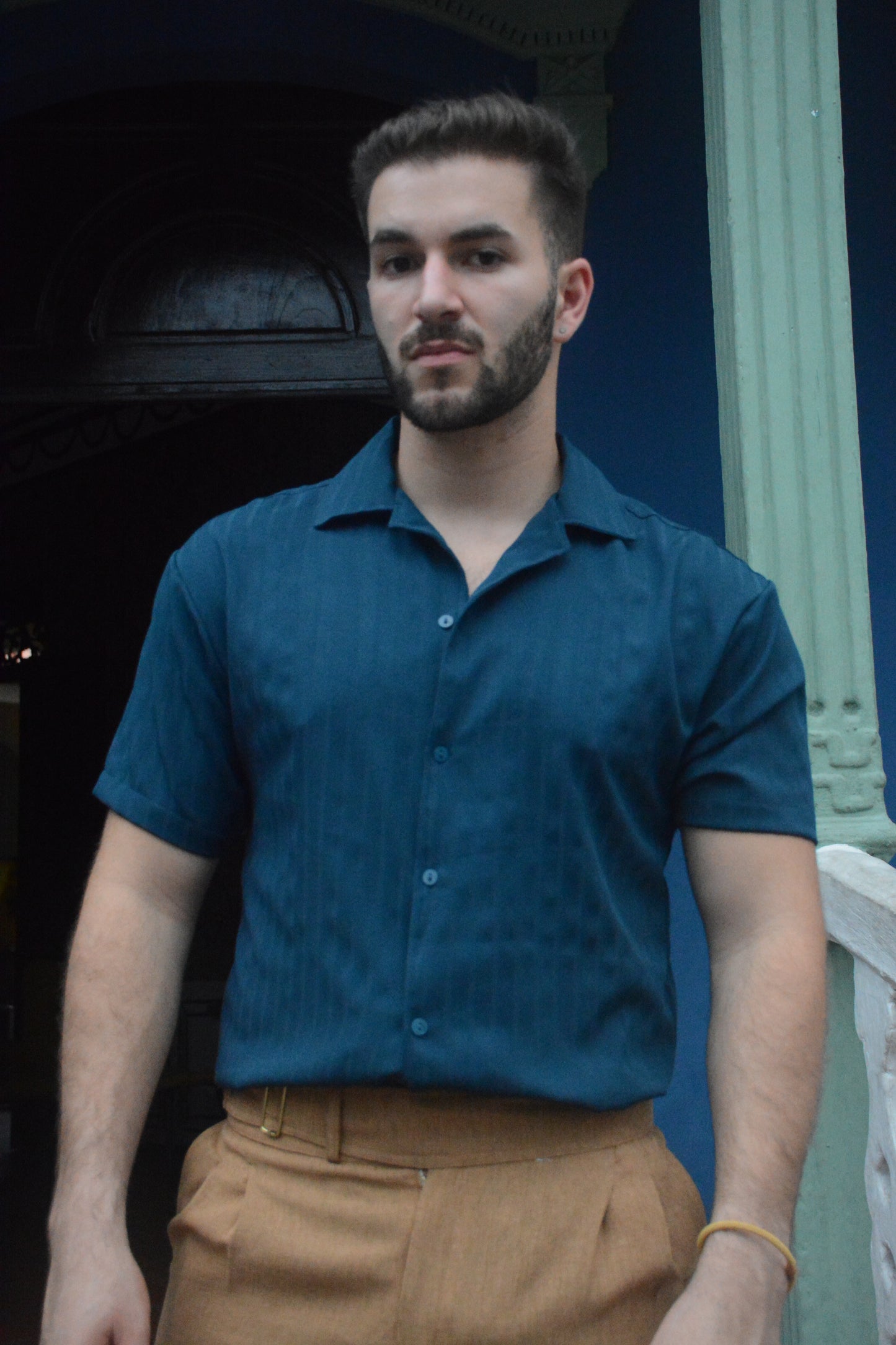 Camisa Alba – Navy