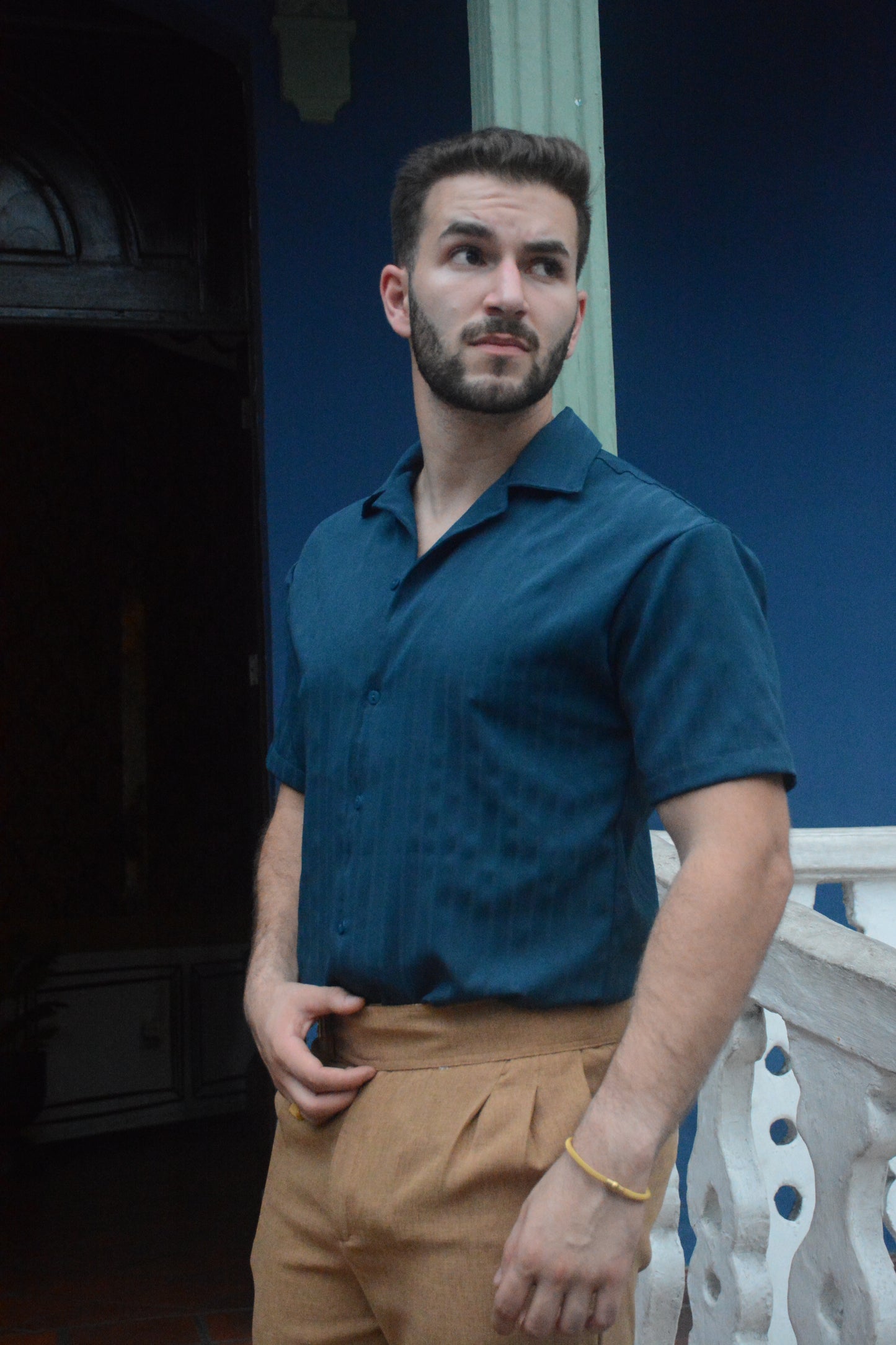 Camisa Alba – Navy