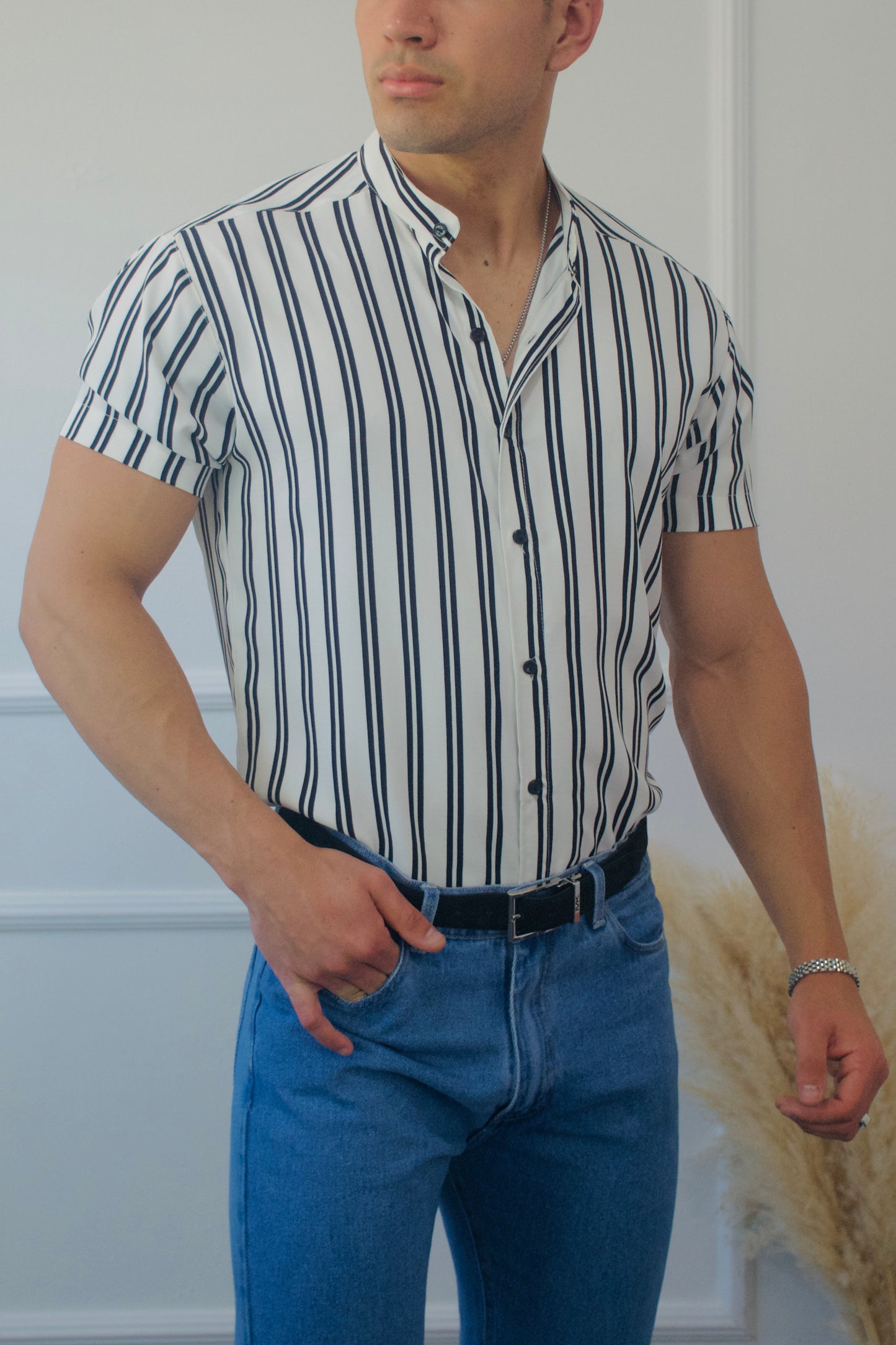 Camisa Black Stripes