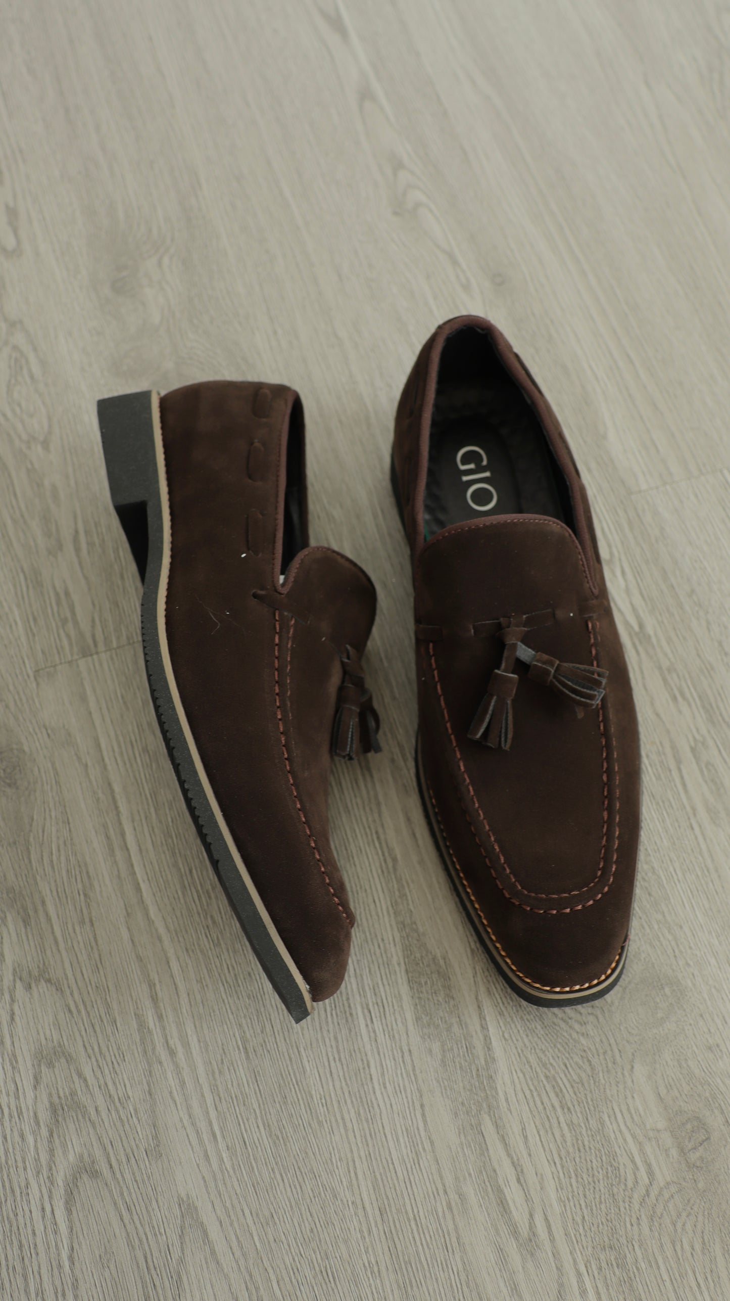 Zapato Imperial Oak Tassel Loafer (Café Oscuro)