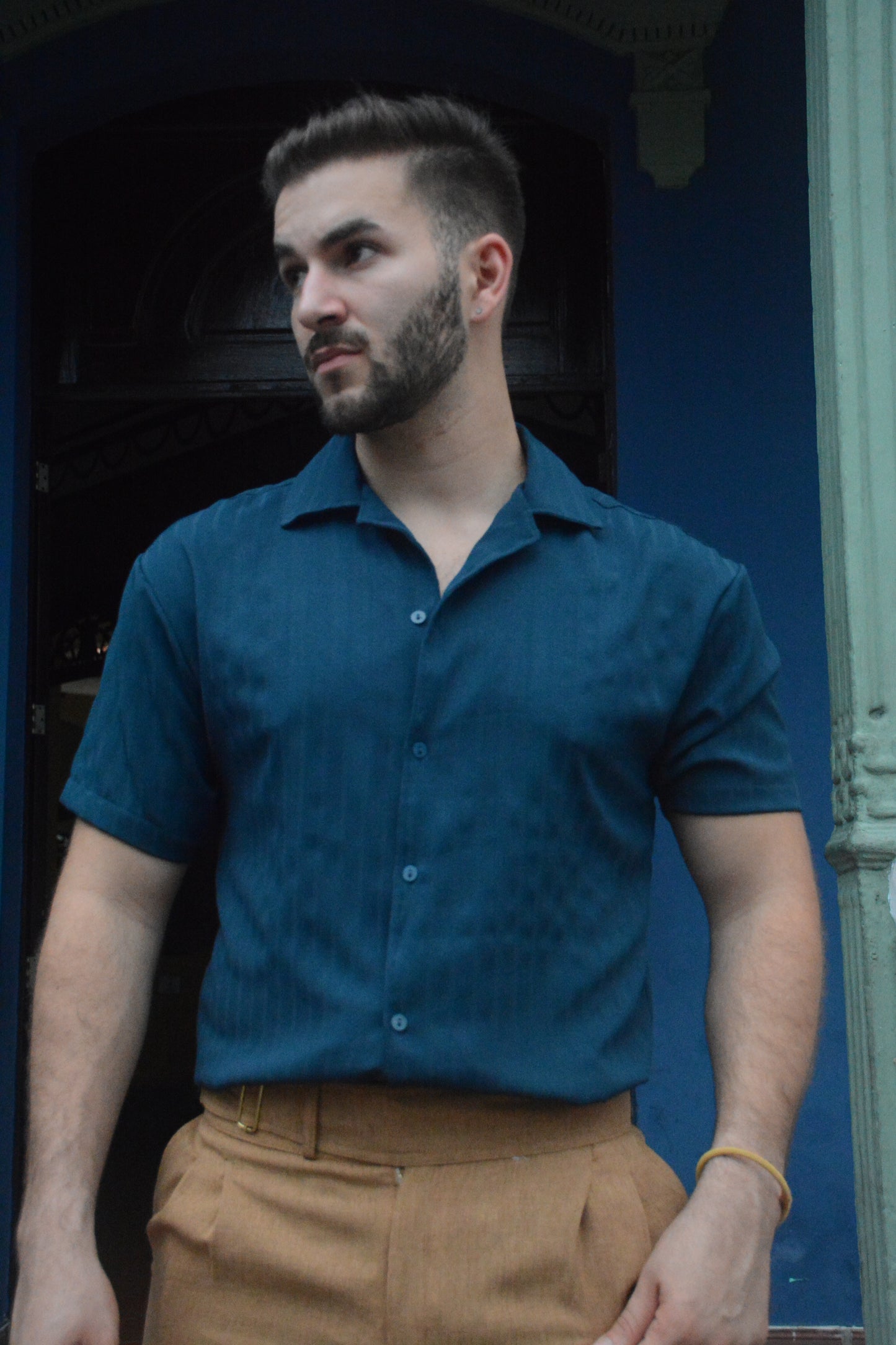Camisa Alba – Navy