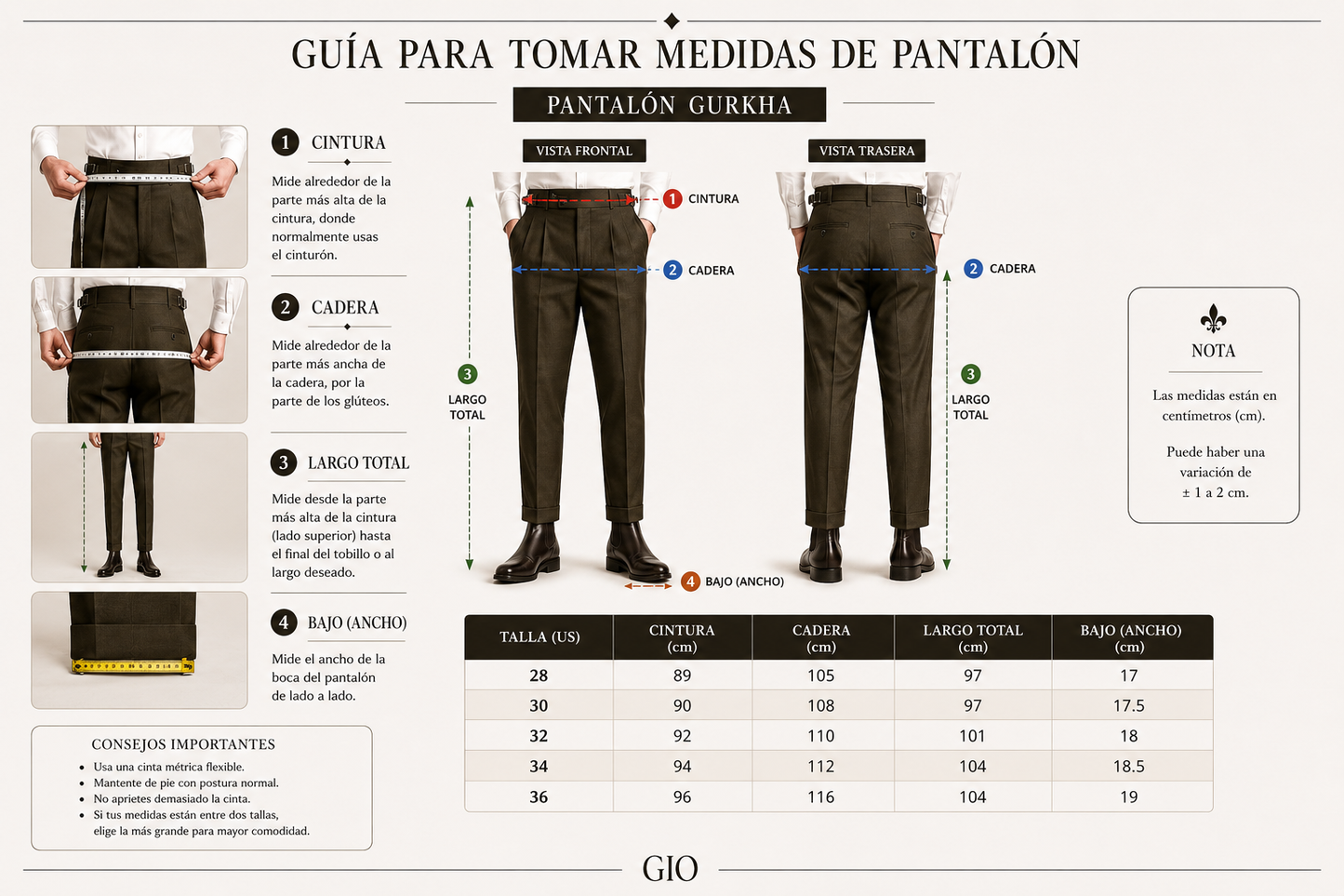 Pantalón Gurkha Aureo | Linillo Italiano (Verde Césped Claro)